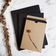 BLACK PAPER SUPER BLACK / BLACK PAPER PLAIN NOTEBOOK (B5A5A6 )
