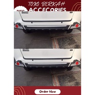 TOYOTA Agya car rear horn. Agya rear BUMPER. Agya rear guard. Agya car variation