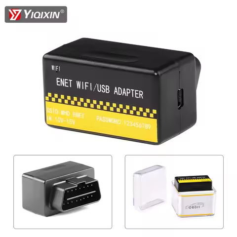 VXSCAN OBD ENET WIFI/USB Adapter Ethernet DOIP For VW VOLVO BMW F/G-series Work With iOS Android For