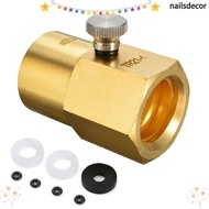 NAILSDECOR TR21-4 to W21.8-14 Homebrew Regulator Connector Kit Cylinder Refill Adaptor for Sodastrea