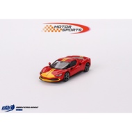 BBR 1/64 Ferrari 296 GTB Assetto Fiorano Rosso Corsa 1:64 Mini GT
