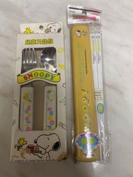 Snoopy 餐具，清櫃