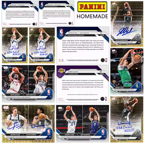 SPORTS DIY homemade 2025 COOPER FLAGG DYLAN HARPER VICTOR WEMBANYAMA DIRK NOWITZKI Autograph Collect