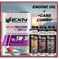 [COMBO DEALS] EXN EXTENTIOS SAE 5W-30 MOLYRACING (4L) + EXN +CARE CARCARE