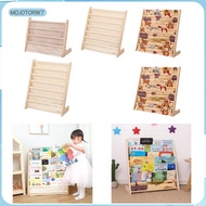 [mojotorw7] Book Shelf Kids Book Rack Storage Bookshelf Wooden Children Bookcase Rack Display Stand 