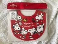 USJ 日本環球影城 中古 花生 史路比兄弟 歐拉夫 Peanuts Snoopy Olaf Belle Andy Marbles Spike Christmas 聖誕口水肩