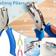 Single Hole Puncher, 6MM Easy Small Scrapbooking Punches, Non-Slip Handle