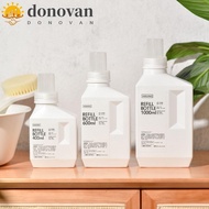 DONOVAN Detergent Dispenser 400/600/1000ml Laundry Detergent Softener Refillable Storage Container
