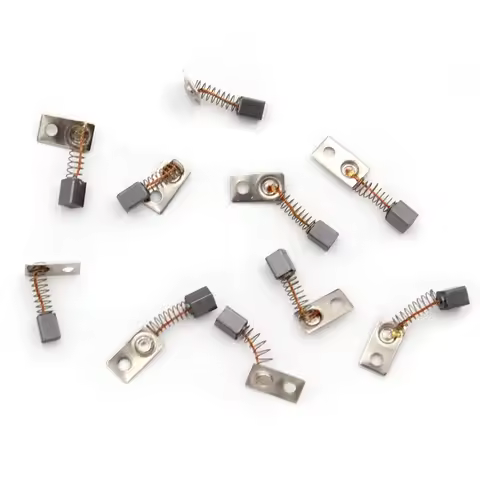 10 Piece Carbon Brush Set for Saeyang H37L1 H35SP1 SH37L M45 SH37LN SM45C Series Grinder 3*3*4mm Use