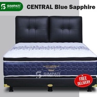 Springbed central uk 160x200 central blue saphire komplit set