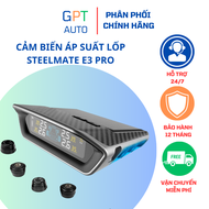 Thiết bị đo áp suất lốp xe Steelmate E3 PRO - Chính hãng - Cảm biến chính xác - Tự lắp đặt dễ dàng -