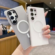 For Samsung Galaxy A57 A56 A54 A55 A37 A35 A36 A26 A16 A06 5G 4G Acrylic Back Casing Jelly Dopamine 