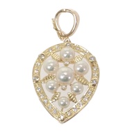 MIKIMOTO  Pendant top K18 yellow gold/Akoya Pearl Women