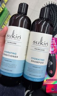澳洲代購 Sukin hydrating shampoo conditioner 滋潤洗頭水/護髮素