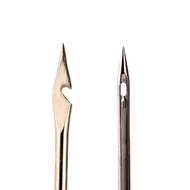 Shoe Sole Needle Sewing Awl Shoe Repair Tool Straight Hole Awl with Hook Awl with Hole NUJA