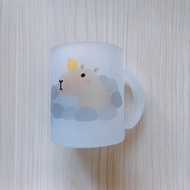 富士山 水豚 霧面 馬克杯