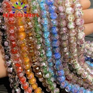 (10 Beads) Czech Murano Lampwork Beads Murano Flower Beads UK.08mm/10mm
