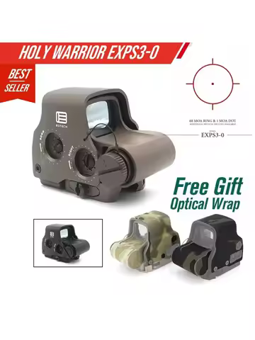 Holy Warrior Highest Quality EOTECH S1 EXPS-3-0 Red Dot Sight Hunting Holographic Rifle Scope With N