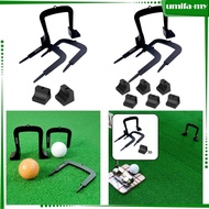 yuksok 3 Pcs Golf Gates Putt Gates Golf Putter Gates with Bases