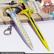 Gantungan Kunci Pedang Anime Fate Excalibur Prototype