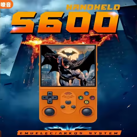 Open Source S600 Game Console 128G Retro Handheld Video Player Linux System 4.0Inch IPS Screen Porta