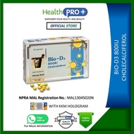 BIO-D3 800IU CAPSULES (CHOLECALCIFEROL VITAMIN D3) EXPIRY:08/2028