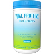 Vital Proteins Collagen Peptides + Biotin 10000mcg Hair Complex, Hair Growth Supplement - Clinically