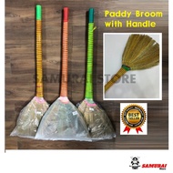 Paddy Broom with Handle / Broom Jerami / straw sweeper Straw Sweeper / Paddy Sweep Broom