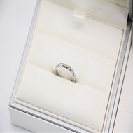 Chanel 2020 Coco Crush Matelisse Marriage 三連式粒狀鑽石鉑金戒指PT950 Model No 50