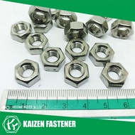 M6 x 1P Nut Key 10 Stainless Steel SUS 304 Stainless