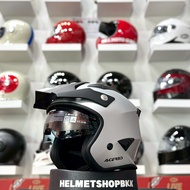 ACERBIS JET ARIA METALLIC HELMET SILVER