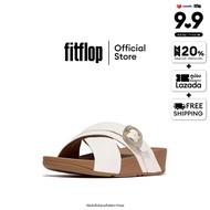 FITFLOP LULU CRYSTAL-BUCKLE CROSS รองเท้าแตะผู้หญิง รุ่น HO1