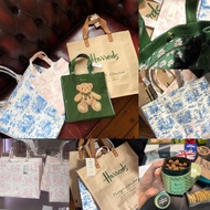 英國🇬🇧連線代購Harrods Tote bag Dior平替版 中秋禮物 Jo malone Jelly cat 朱古力