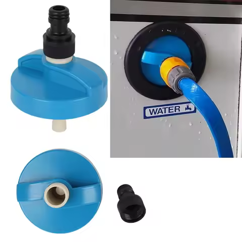 Motorhome Rheinland Water Inlet Filler Cap Quick Hose Connector Caravan Camper Water Inlet Filler Ho