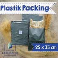 Plastik HD Tanpa Plong 25x35 Silver Isi 100 Lembar Packing Online Shop