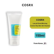 COSRX Low pH Good Morning Gel Cleanser, Control Oily Skin with Tea-tree 150ml
