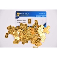 Gold Bar 1 Gram | Emas 1 Gram [Fitrah Gold]