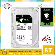 SEAGATE EXOS 7E10 8TB ST8000NM017B ENTERPRISE 3.5 HDD 7200rpm 256MB SATA 6Gb/s Air