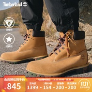 Timberland添柏岚踢不烂男鞋大黄靴马丁靴户外休闲防水皮革|6717B 6717BW/小麦色 41.5