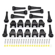 car engine connector kit: 10pcs 2-pin waterproof ev1 ev14 fuel