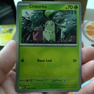 Pokemon TCG Chikorita Mega Evolution