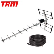 TRM AD-189 Outdoor Digital TV Antenna | DVB-T2 Outdoor Antenna with Sharp Clear Signal (K)