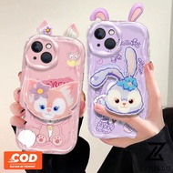 Phone Case OPPO Reno 11 5G Reno11 Pro Reno 10 5G Reno 10 Pro 5G Reno 8T 5G Reno 8T 4G Reno 8Z Reno 7Z Reno 8 Reno 5 Reno 7 4G Reno 6 Cartoon cute star Delu anti drop TPU phone case