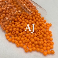 8mm Chalk Beads 8mm Colorful Round Milk Beads/ by Radhiant official