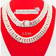 Rantai Lipan Perak 925 untuk lelaki(Ready stock)/Necklace Silver 925