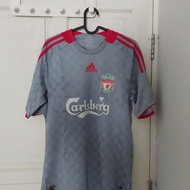 Jersey Liverpool Original LFC 2008 2009 Adidas Away MU Killer
