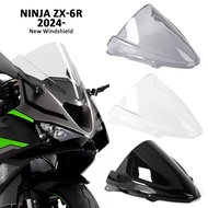 Motorcycle Accessories Windscreen Windshield Wind Deflector Flyscreen For Kawasaki Ninja ZX6R ZX 6R 