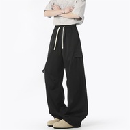 กางเกงลำลอง กางเกงผ้าไหมน้ำแข็งแห้งไว กางเกงชายขาตรง กางเกงทหารราบ กางเกงทำงานอเนกประสงค์ Casual pan