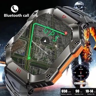 2024 New Bluetooth Call Smartwatch GPS Tracker Military Motion Bracelet Fitness Watches Ultimate Smart Watch Men For Android IOS