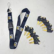 Ignition Key Set 5P8500 8H5306 F0002 for CAT Loaders Excavators Bulldozers with Long or Short Rope